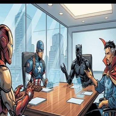 Thumbnail of The Avengers Call - A Heroes Council Simulator