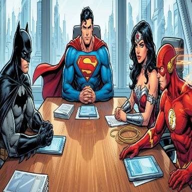 Thumbnail of The Justice League Call - A Heroes Aid Council