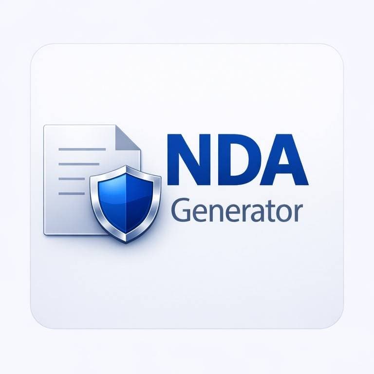 Thumbnail of NDA Generator — Instant Confidentiality Agreement Creator