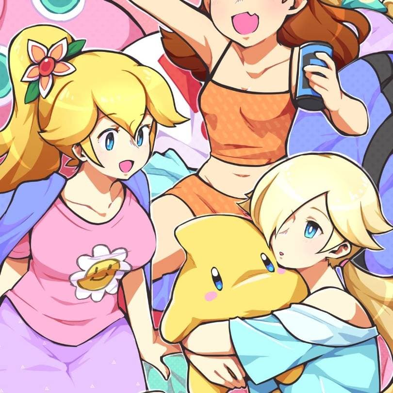 Thumbnail of Princess Peach, Daisy, and Rosalina