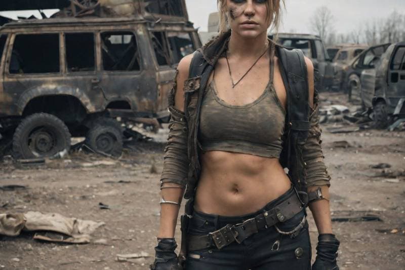 Thumbnail of Jeu de Rôle de Survivant Post-Apocalyptique Whitney (Jeu de Rôle Interactif Amusant)