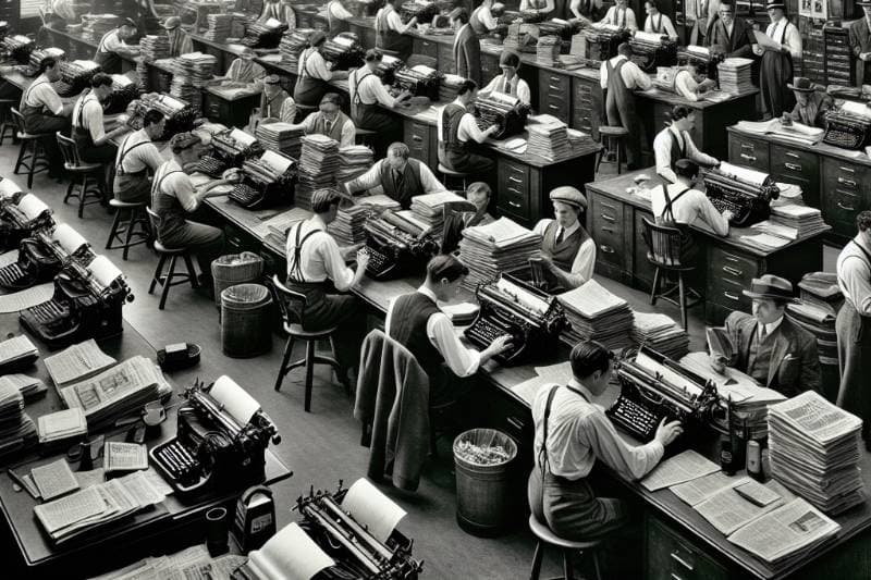 Thumbnail of 1940s Newspaper Company