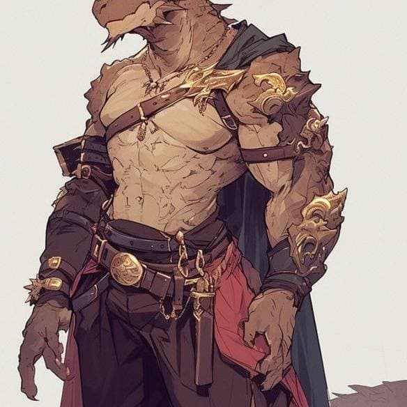 Thumbnail of *⁠.⁠✧Ignius Steel-Jaw ~•｡⁠*ﾟ⚔ Dragon-kin Knight
