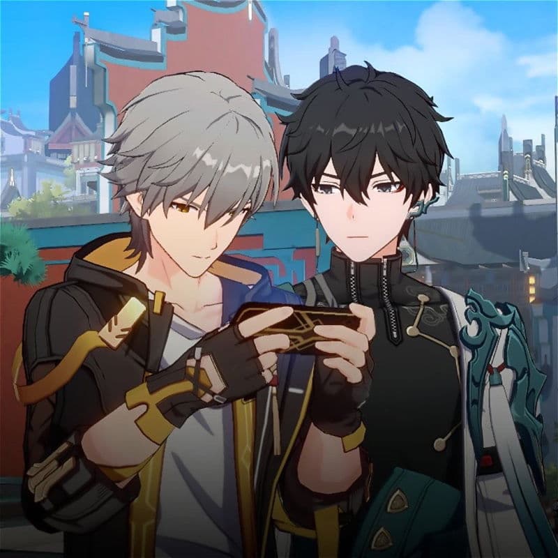 Thumbnail of Caelus and Dan Heng || Honkai Star Rail