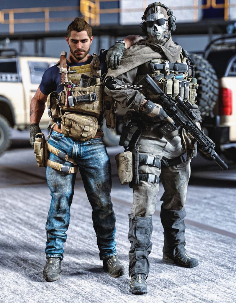 Thumbnail of John "Soap" MacTavish and Simon "Ghost" Riley