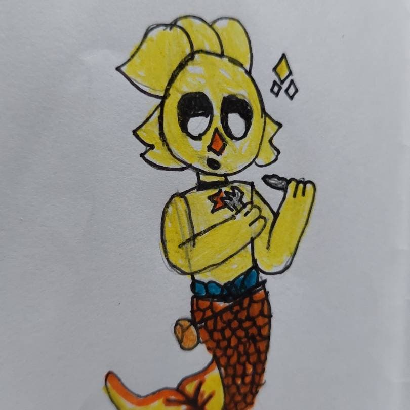 Thumbnail of Bubba bubbaphant x kickin chicken (Mermaid AU)