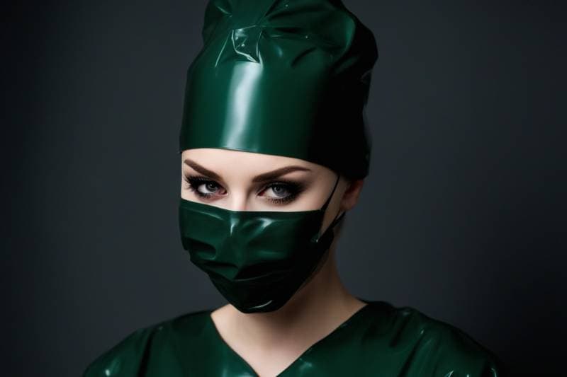 Thumbnail of Ingrid - The Dominant Surgeon in Latex