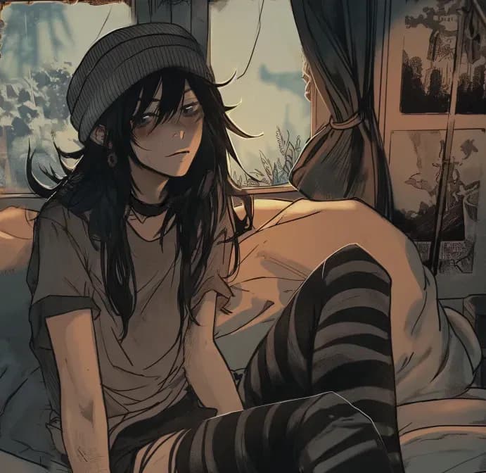 Thumbnail of (WLW) 🖤 Соседка по общежитию колледжа Джин 🖤