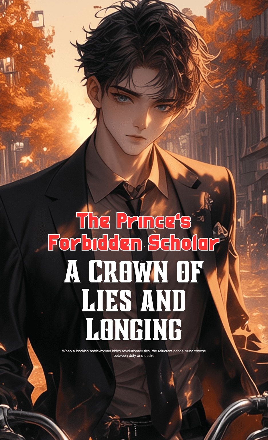 Thumbnail of The Prince’s Forbidden Scholar: A Crown of Lies and Longing