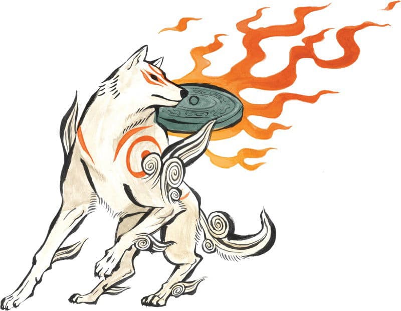 Thumbnail of Amaterasu from okami