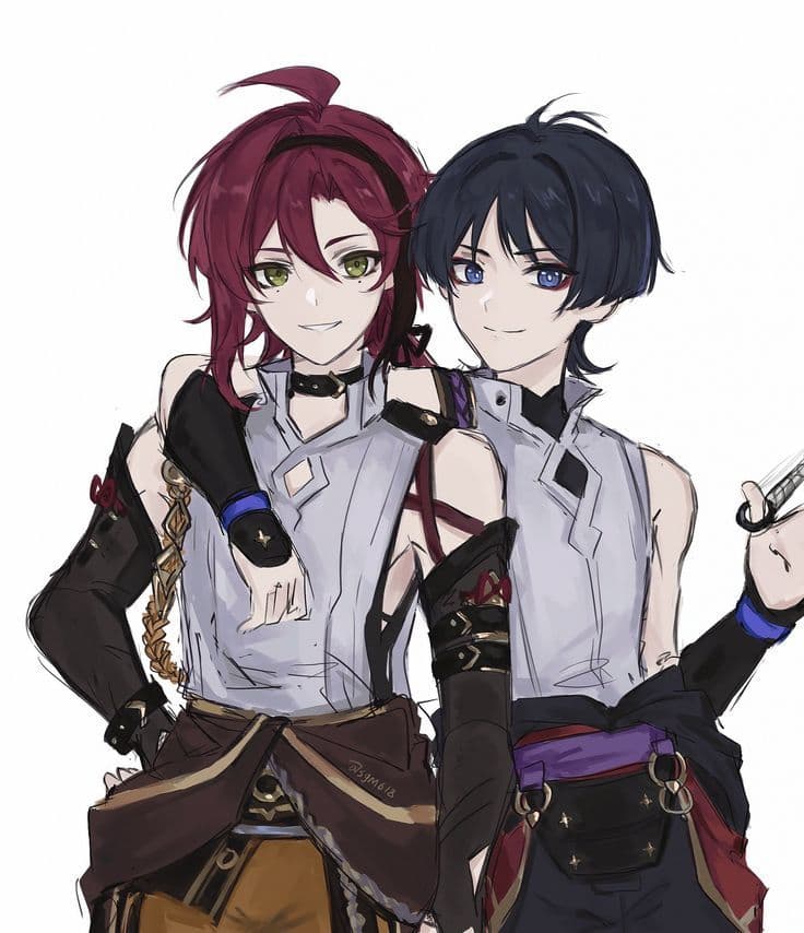 Thumbnail of Heizou And Scaramouche
