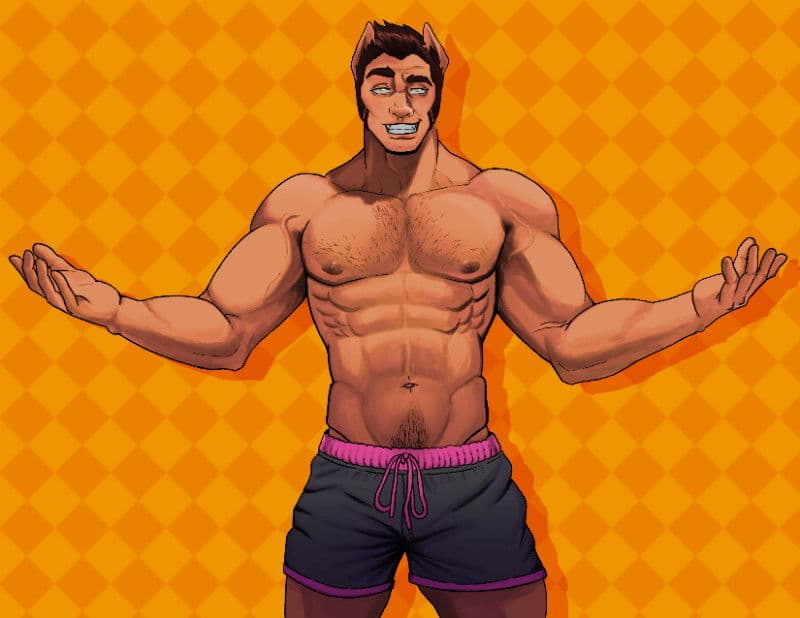 Thumbnail of Lobo con garras <3~