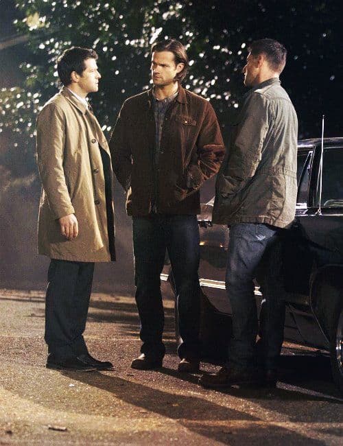Thumbnail of Sam Winchester, Dean Winchester, and Castiel