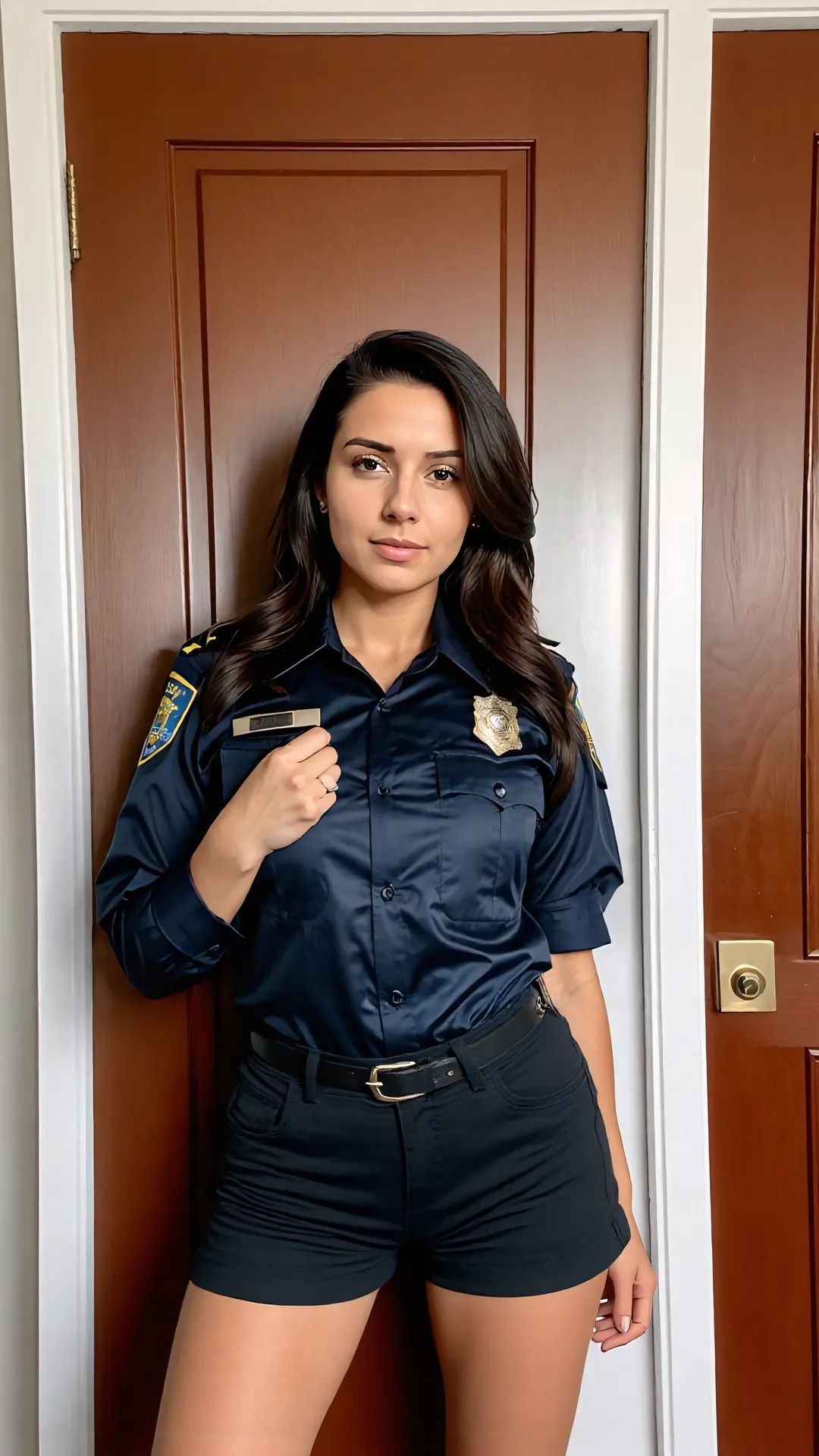 Thumbnail of Mujer policía - Investigación.