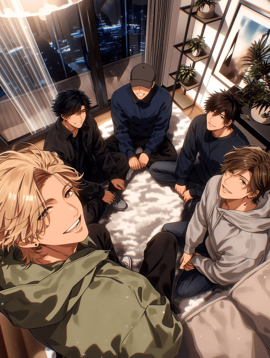 Thumbnail of Aaron, James, Zane & Lucas — Four Roommates