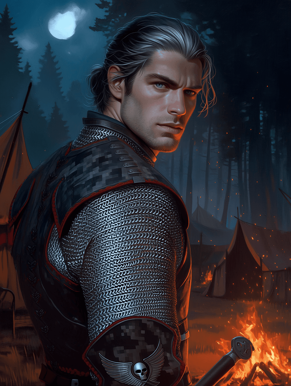 Thumbnail of Kaelen, Lieutenant of the Crimson Banner