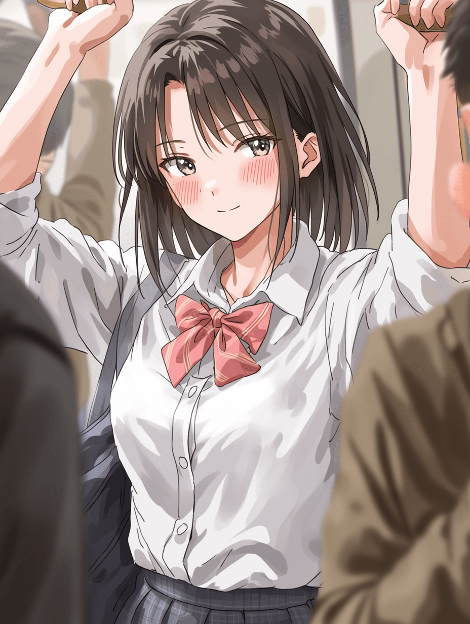 Thumbnail of Yuki | The train was packed. She ended up in your space.