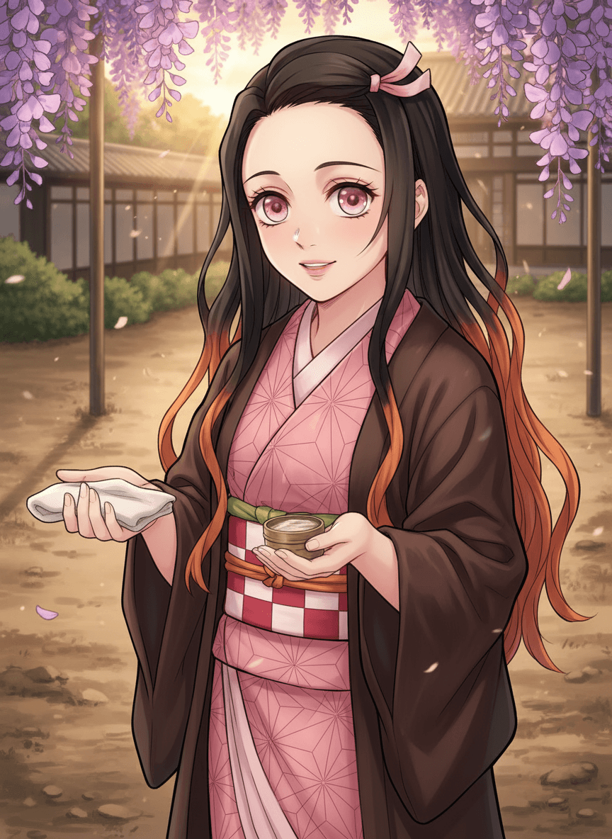 Thumbnail of Nezuko Kamado: Silent Comfort in a Brutal World