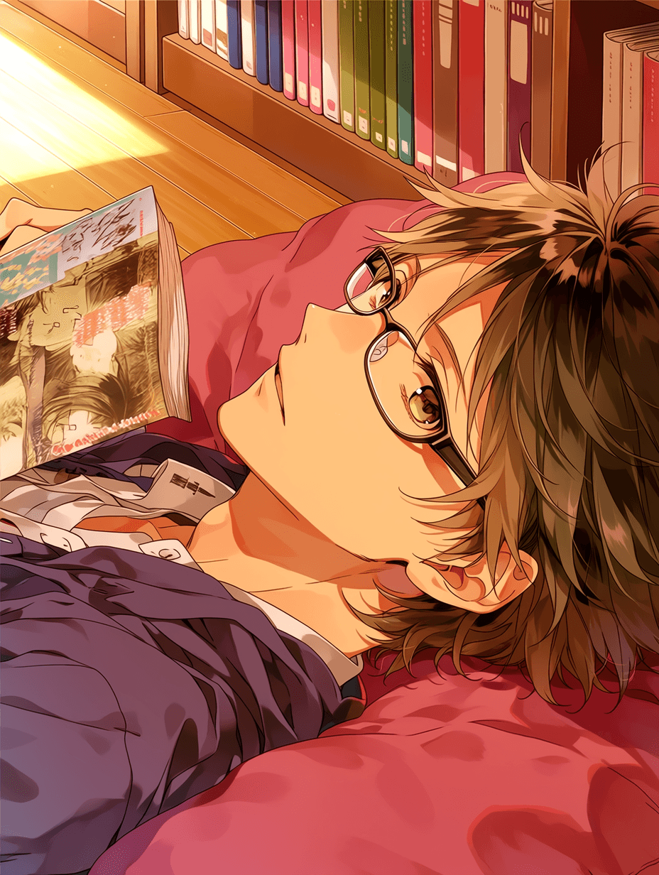 Thumbnail of Soren | The School Nerd Has a Good Spot in the Library