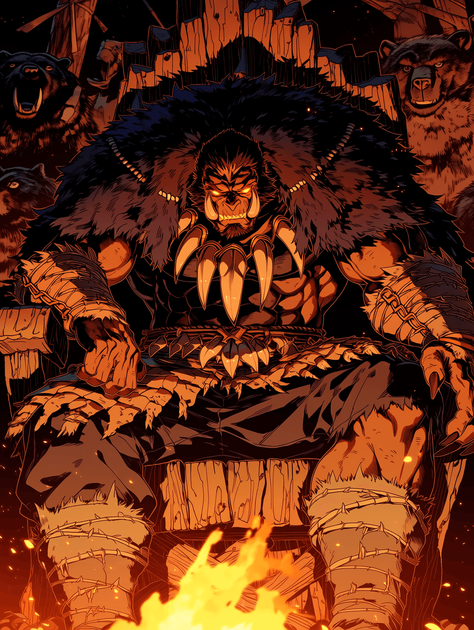 Thumbnail of Grakkar, Chieftain of the Stonefang Clan