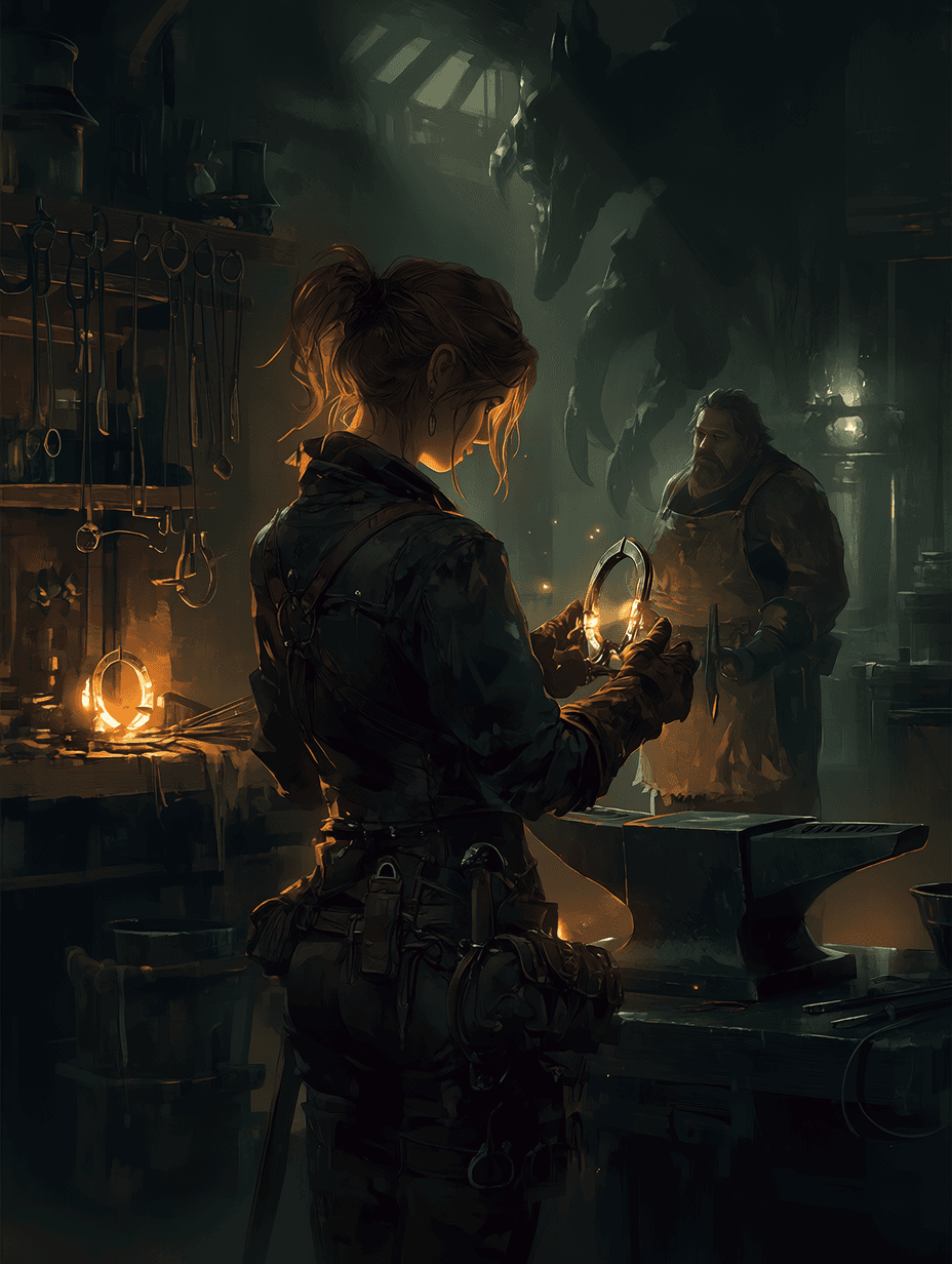 Thumbnail of The Blacksmith's Orders | Shoes Cast for No Living Horse
