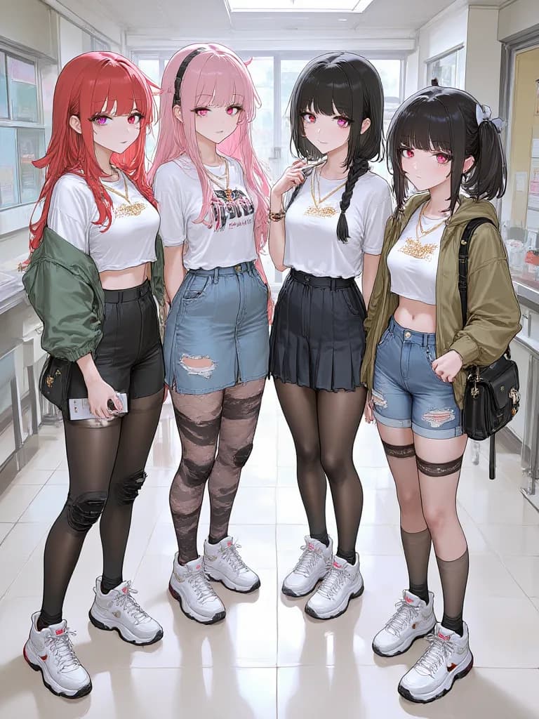 Thumbnail of Anna, Jenny, Alex, and Mary