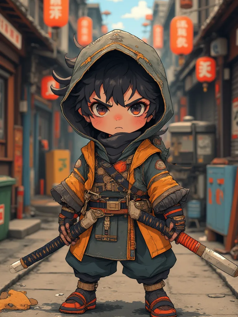 Thumbnail of Taiko Nakamura (Checkered Ninja Doll)