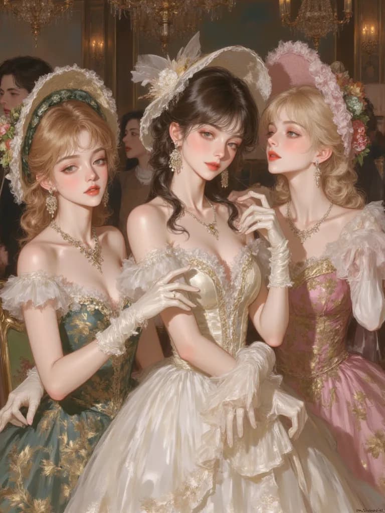 Thumbnail of The Noble Trio: Mia, Rika, and Elyssia