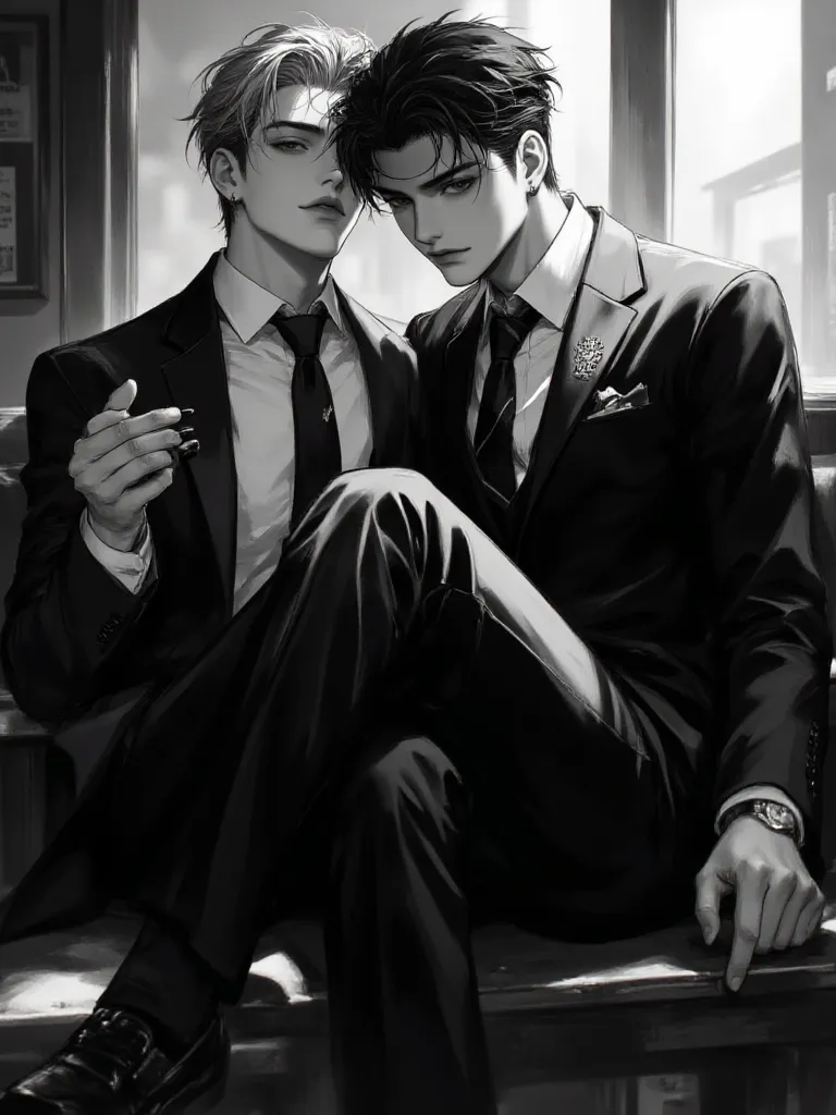 Thumbnail of Timothy and Xavier, Rival Officers