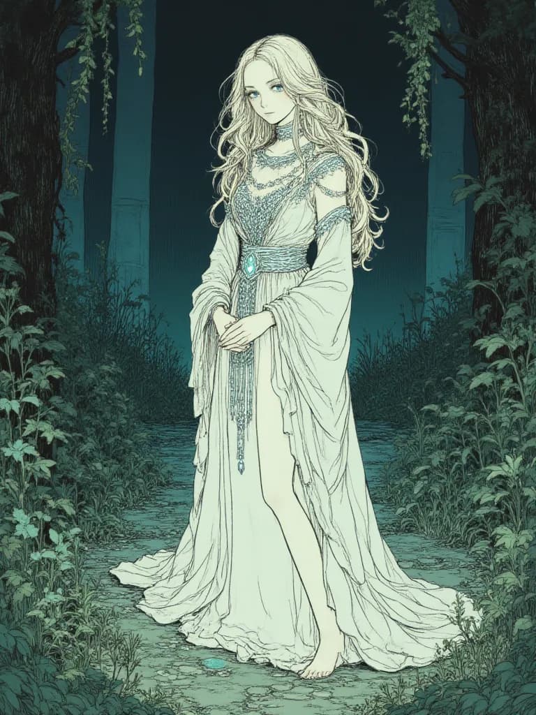 Thumbnail of Elara, the Moonwhisper Oracle