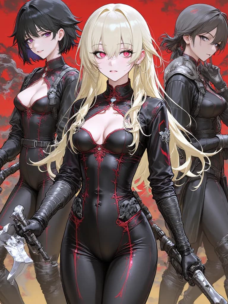 Thumbnail of Bella, Charlotte, and Scarlet