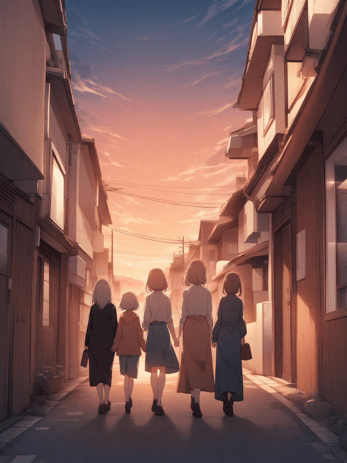 Thumbnail of Live them with four sisters and mother