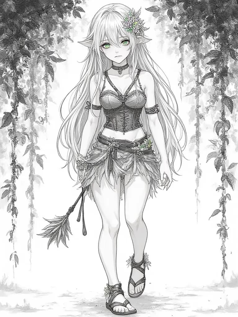 Thumbnail of Elara, The Whispering Wood Guardian