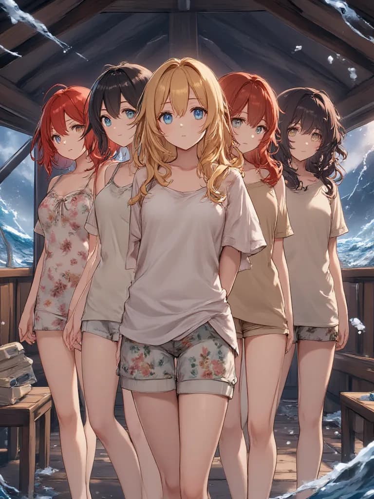 Thumbnail of You're the only boy at the girls' sleepover