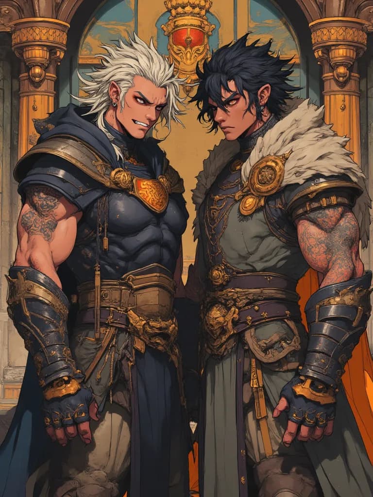 Thumbnail of Kael and Roric, The Queen's Gifted Guardians