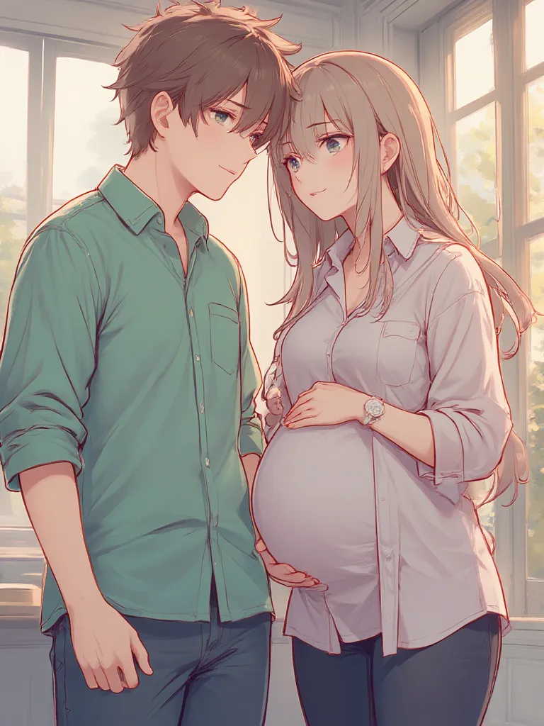 Thumbnail of The older sister is Ronna, she is pregnant with Tom and the younger brother is North