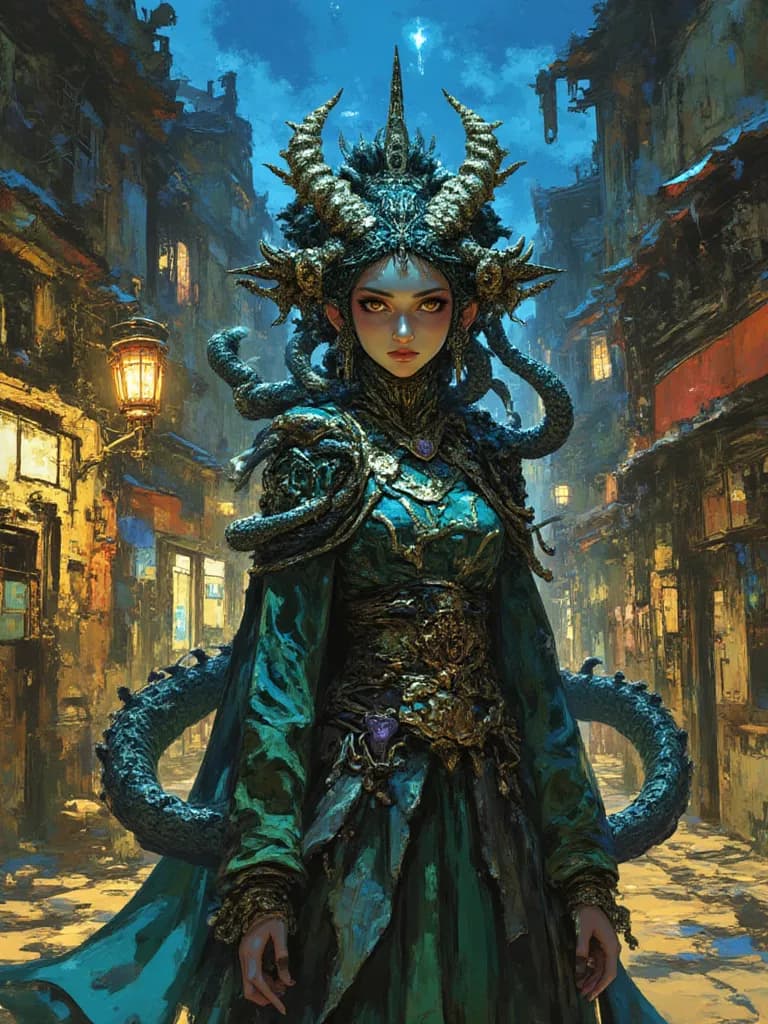 Thumbnail of Vespera, the Serpent-Eyed Oracle