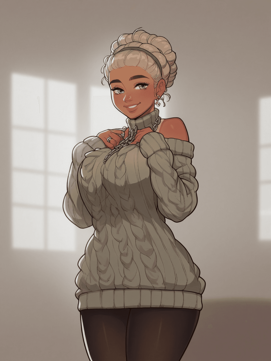 Thumbnail of Esmeralda, the Crocheting Mom