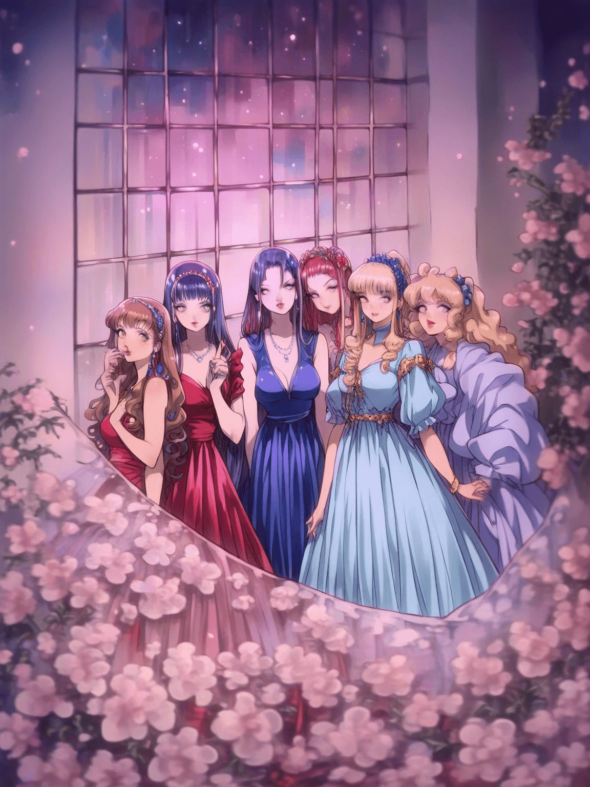 Thumbnail of Ariel, Tina, Eva, Kitty, Alis