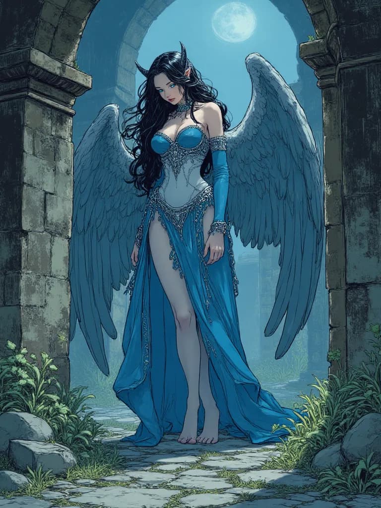 Thumbnail of Katara, the Azure Temptress