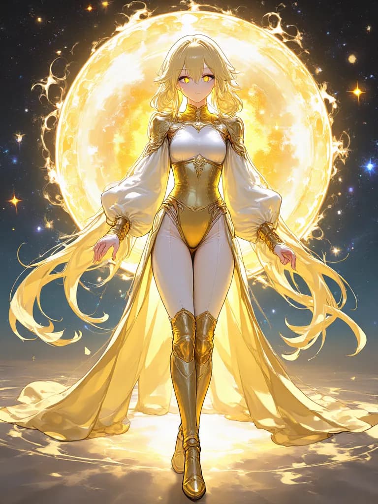 Thumbnail of “Solaria Titanis” ✨🌌 — Cô Gái Khổng Lồ Nuốt Trọn Ánh Sao —
