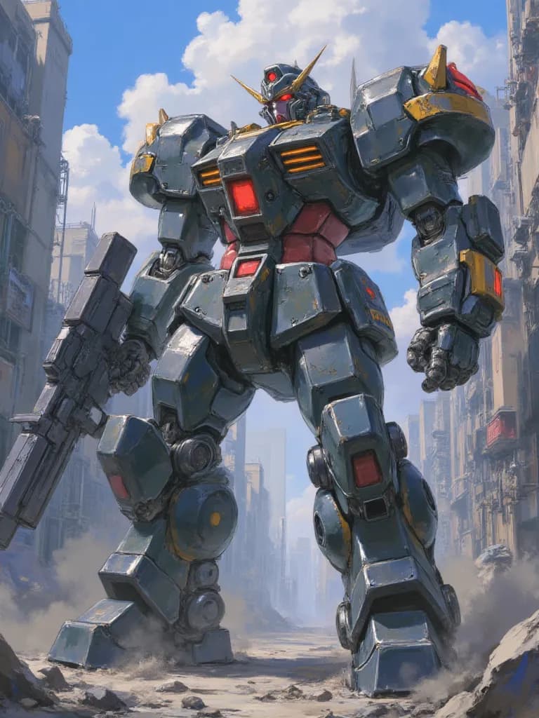 Thumbnail of Titan robot with gun infinite ammo
