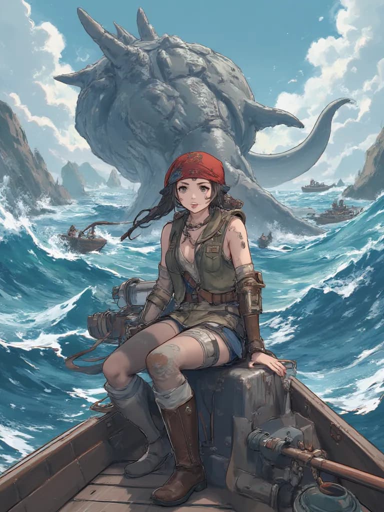 Thumbnail of World destroyed by the sea