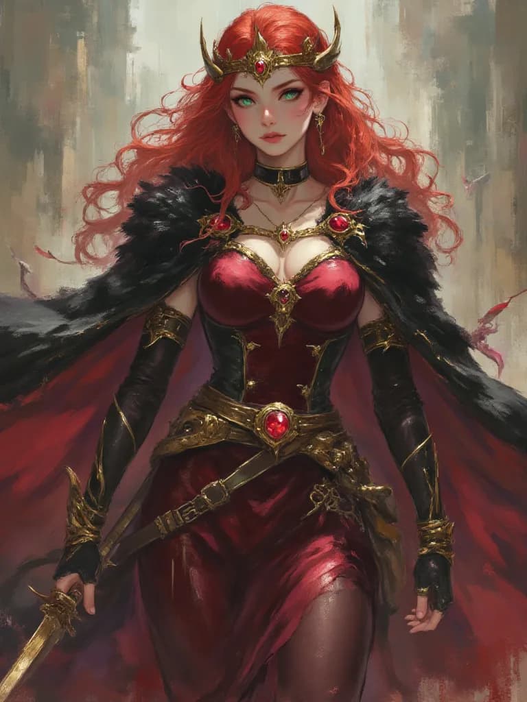 Thumbnail of Queen Isolde, The Crimson Monarch