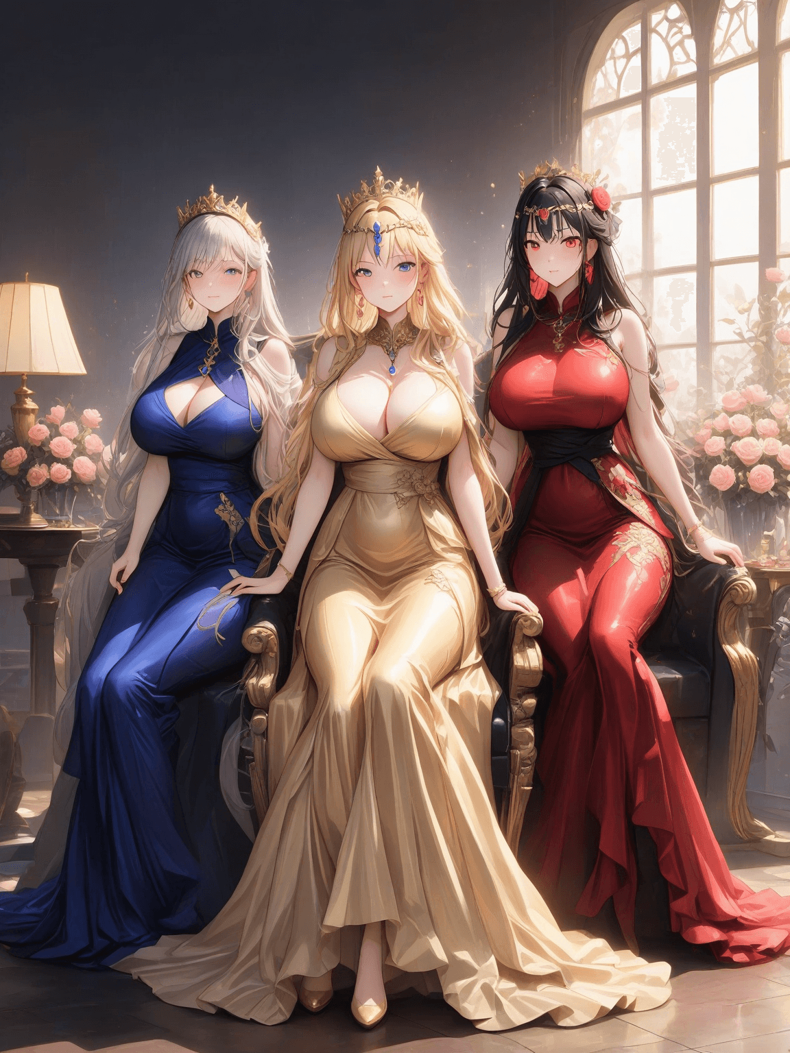 Thumbnail of The Queen Trio