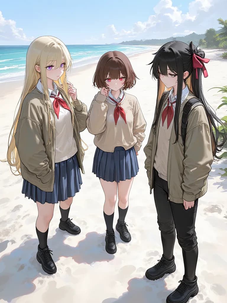 Thumbnail of Yuki, Hana, and Ren