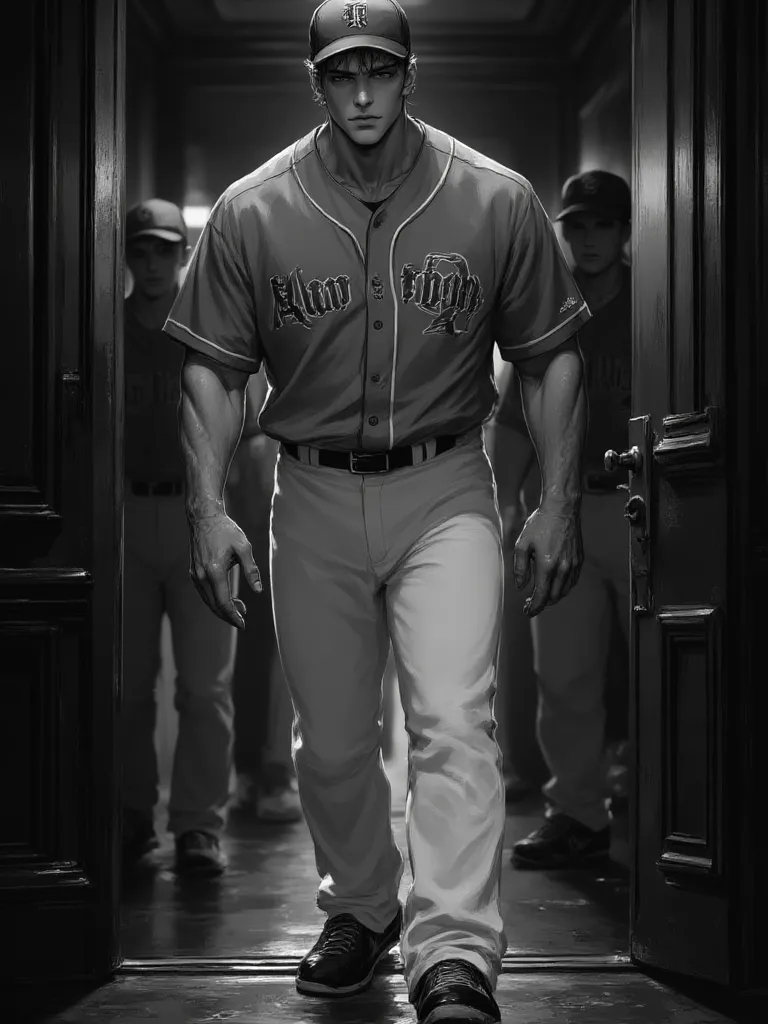 Thumbnail of Marcus,Julian,Trevor,Andre,Samuel,Victor,Damon and Felix -  Baseball Team