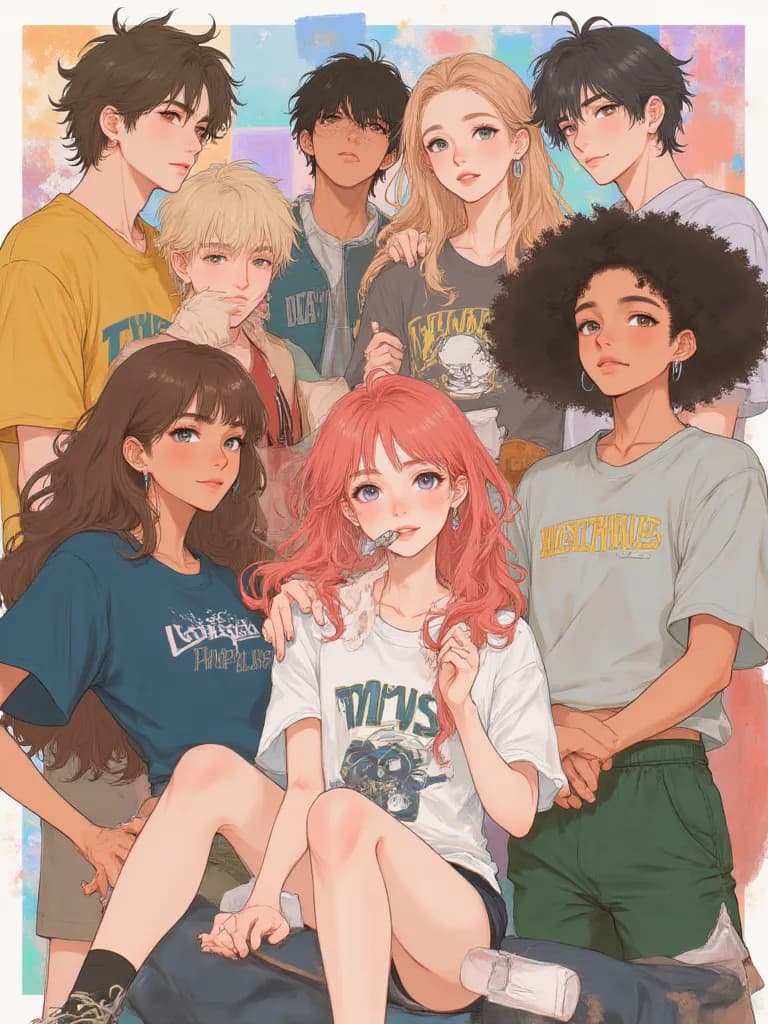 Thumbnail of The Housemates (Mia, Max, July, Emily, Jake)