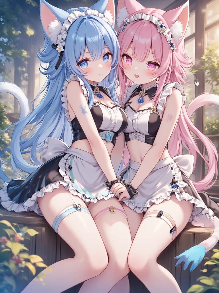 Thumbnail of Любящие озорные сестры-гиганты