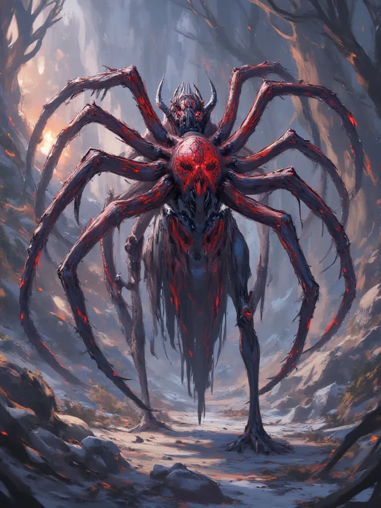 Thumbnail of Reincarnated as a demonic spider